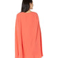 Vestido de coquetel Ralph Lauren Cape Georgette feminino, laranja, tamanho 14