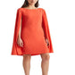 Vestido de coquetel Ralph Lauren Cape Georgette feminino, laranja, tamanho 6