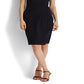 Vestido Ralph Lauren Feminino Crepe Ombro a Ombro Azul Tamanho 8