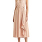 Vestido Halter Georgette Feminino Ralph Lauren Rosa Tamanho 12