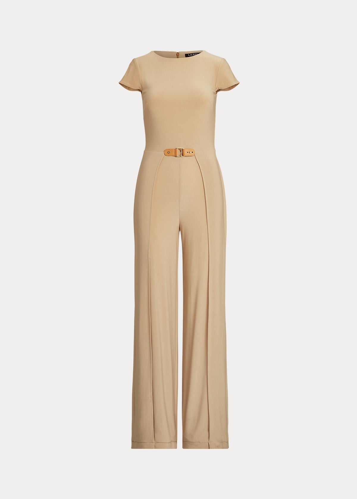 Macacão Ralph Lauren Feminino com Fivela e Acabamento Marrom Tamanho 16