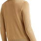 Cardigan Ralph Lauren Feminino Estampa Equestre Marrom Tamanho P