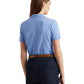 Blusa Ralph Lauren Feminina Manga Curta Gola Roxa Tamanho P