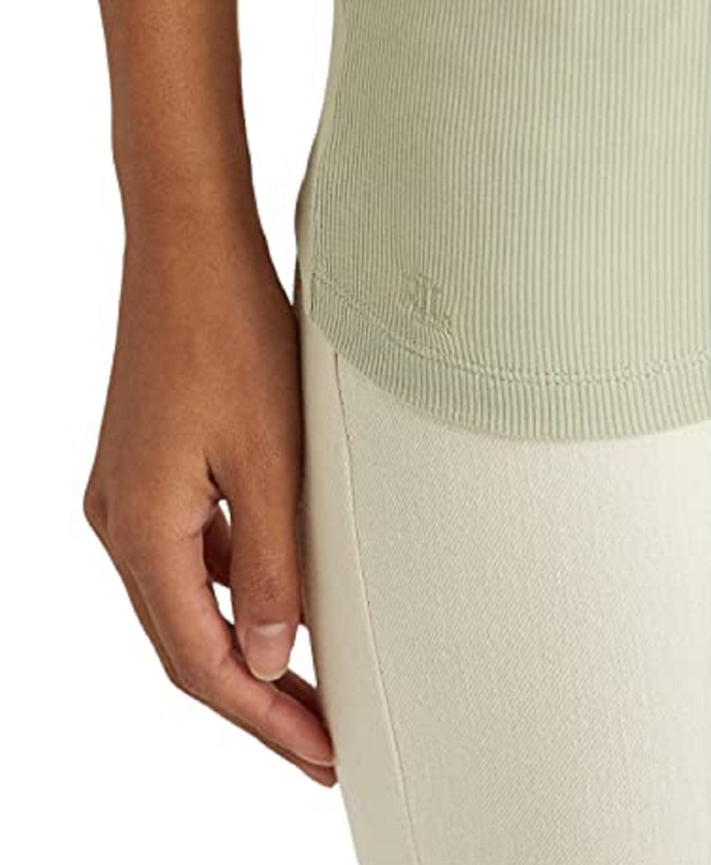 Regata Ralph Lauren Feminina de Algodão Misto Verde Tamanho Grande