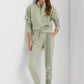 Calça jogger feminina French Terry Ralph Lauren verde tamanho G