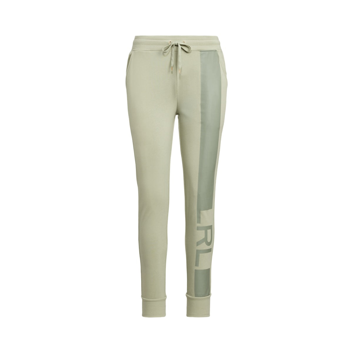 Calça jogger feminina French Terry Ralph Lauren verde tamanho G