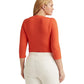 Camiseta Ralph Lauren Feminina Surplice Jersey Laranja Tamanho 1X