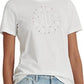Camiseta Ralph Lauren Feminina com Logo e Ilhós, Branca, Tamanho XG