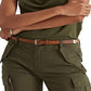 Camiseta regata feminina Ralph Lauren de malha com decote careca, verde, tamanho médio