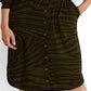 Camisa Ralph Lauren Feminina Estampa Zebra Stretch Jersey Verde Tamanho Médio