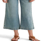 Calça jeans cropped feminina Ralph Lauren, azul, tamanho 6