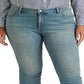 Calça jeans skinny Ralph Lauren feminina de cintura alta, azul, tamanho 22W