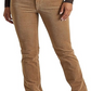 Calça Ralph Lauren Feminina Veludo Cotelê Cintura Média Reta Marrom Tamanho 16