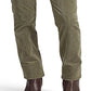 Calça Ralph Lauren Feminina Veludo Cotelê Cintura Média Reta Verde Tamanho 16