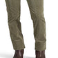 Calça Ralph Lauren Feminina Veludo Cotelê Cintura Média Reta Verde Tamanho 4