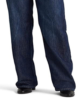 Calça Jeans Ralph Lauren Feminina Cintura Alta Relaxed Straight Azul Tamanho 6