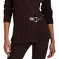 Suéter Ralph Lauren Feminino de Algodão com Fivela Marrom Tamanho X-G