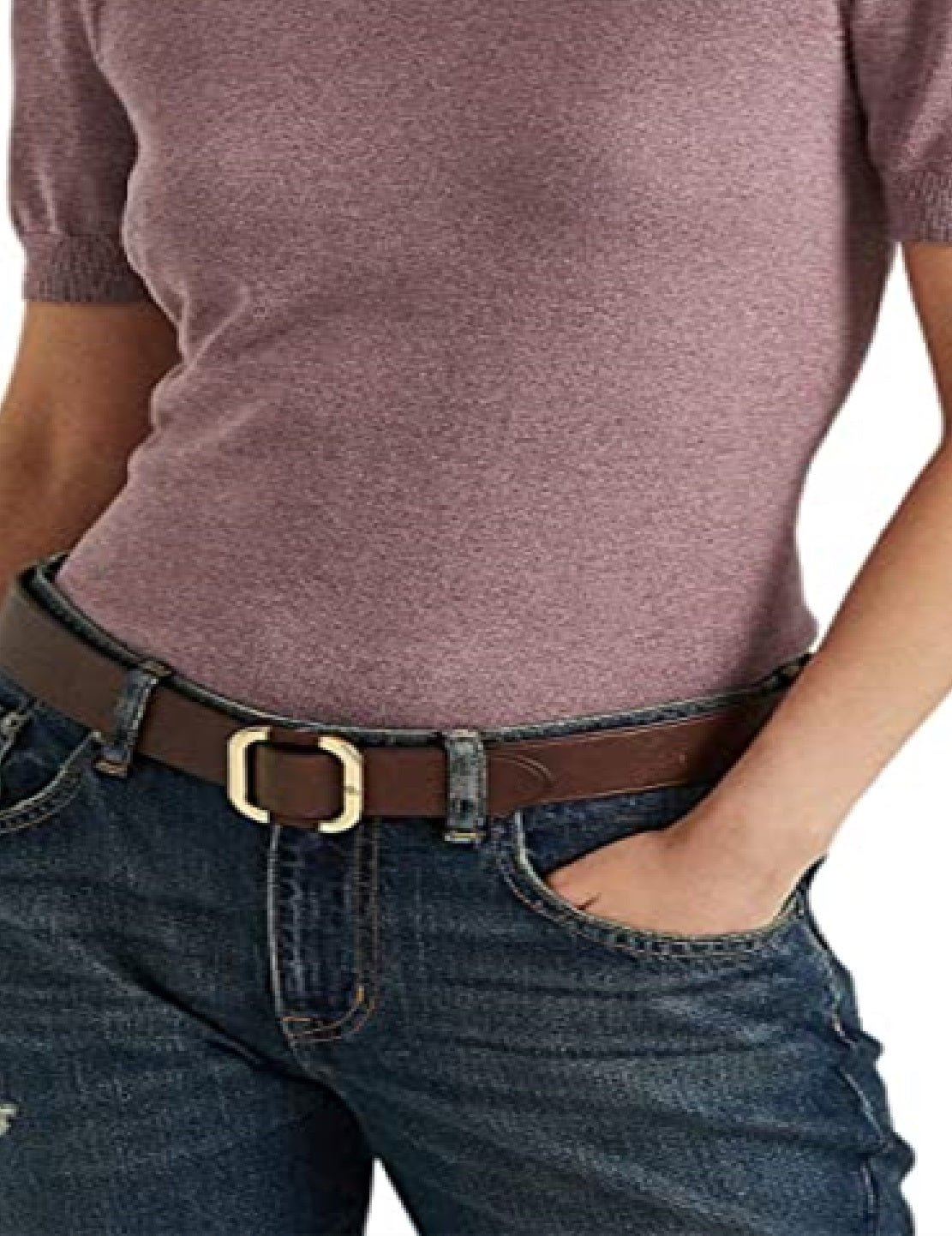 Suéter Ralph Lauren Feminino Manga Curta com Contas Roxo Tamanho X-G