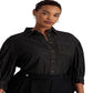 Blusa feminina Ralph Lauren jeans manga comprida preta tamanho 3X