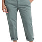 Calça Chino Slim Fit Stretch Ralph Lauren Feminina Azul Tamanho 12