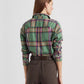 Camisa Ralph Lauren Feminina Xadrez Algodão Sarja Verde Tamanho Médio