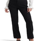 Calça Ralph Lauren Feminina Listrada Lateral de Lã Crepe Preta Tamanho 12
