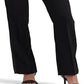 Calça Ralph Lauren Feminina Listrada Lateral de Lã Crepe Preta Tamanho 12