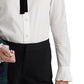 Camisa Ralph Lauren Feminina de Algodão com Gola Amarrada e Tecido Largo, Branca, Tamanho X-G