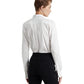 Camisa Ralph Lauren Feminina de Algodão Broadcloth com Alfinetes e Mangas Compridas, Branca, Tamanho Médio