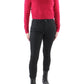 RE/DONE Suéter feminino de lã mista com gola alta slim, vermelho