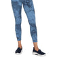 Leggings Skechers Sketchdye 7/8 Feminina Azul Tamanho X-G
