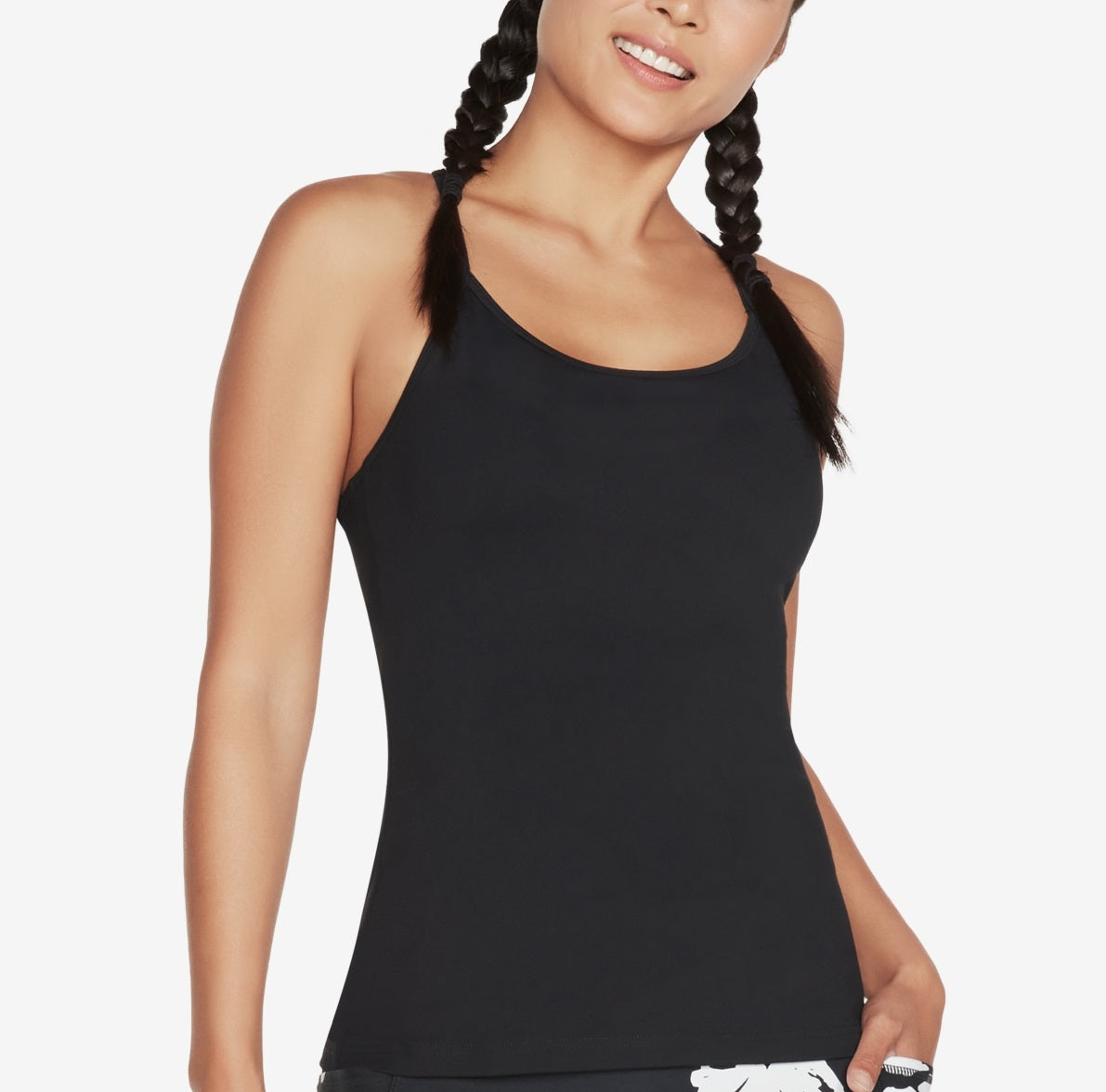 Sutiã Skechers Go Flex Racerback Shelf Feminino Preto Tamanho X-G