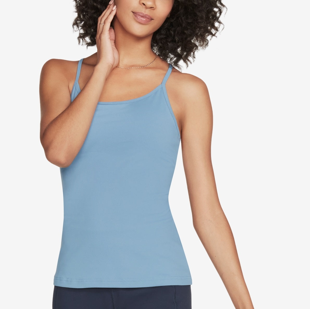 Sutiã Skechers Go Flex Racerback Shelf Feminino Azul Tamanho X-G