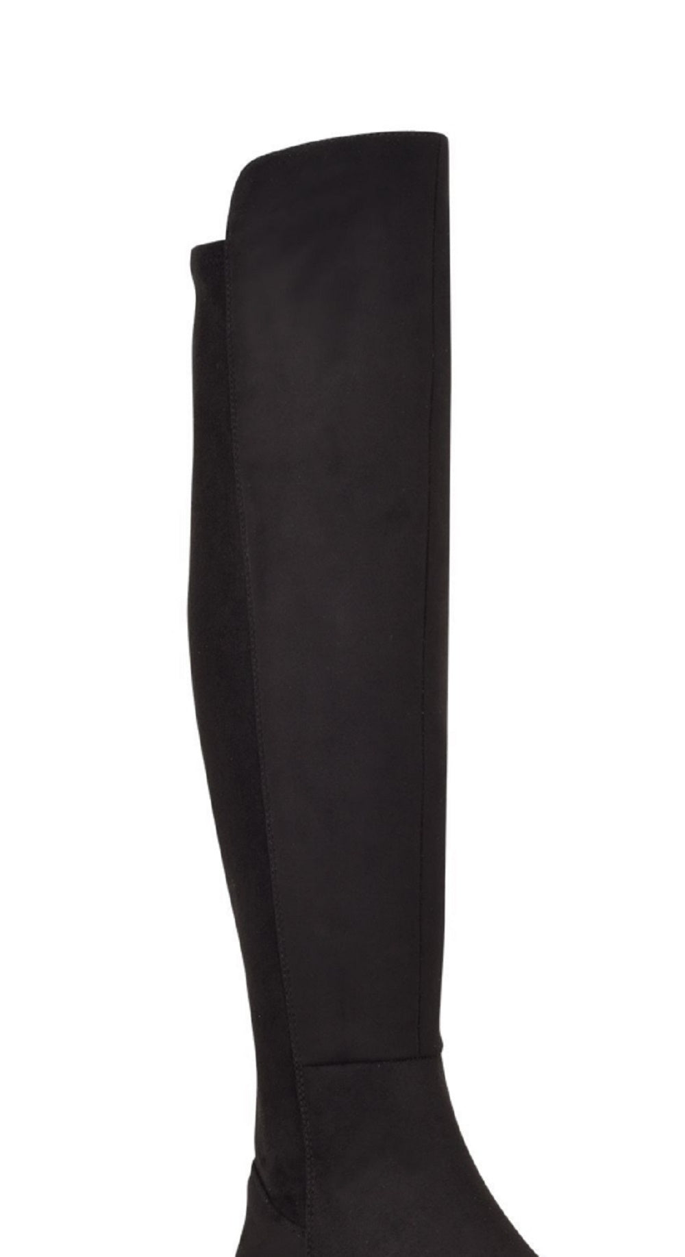 Bota feminina Nine West Allair acima do joelho, preta, tamanho 8 M