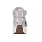 Tênis Calvin Klein Mabon Cano Alto Feminino Cinza Tamanho 9 M