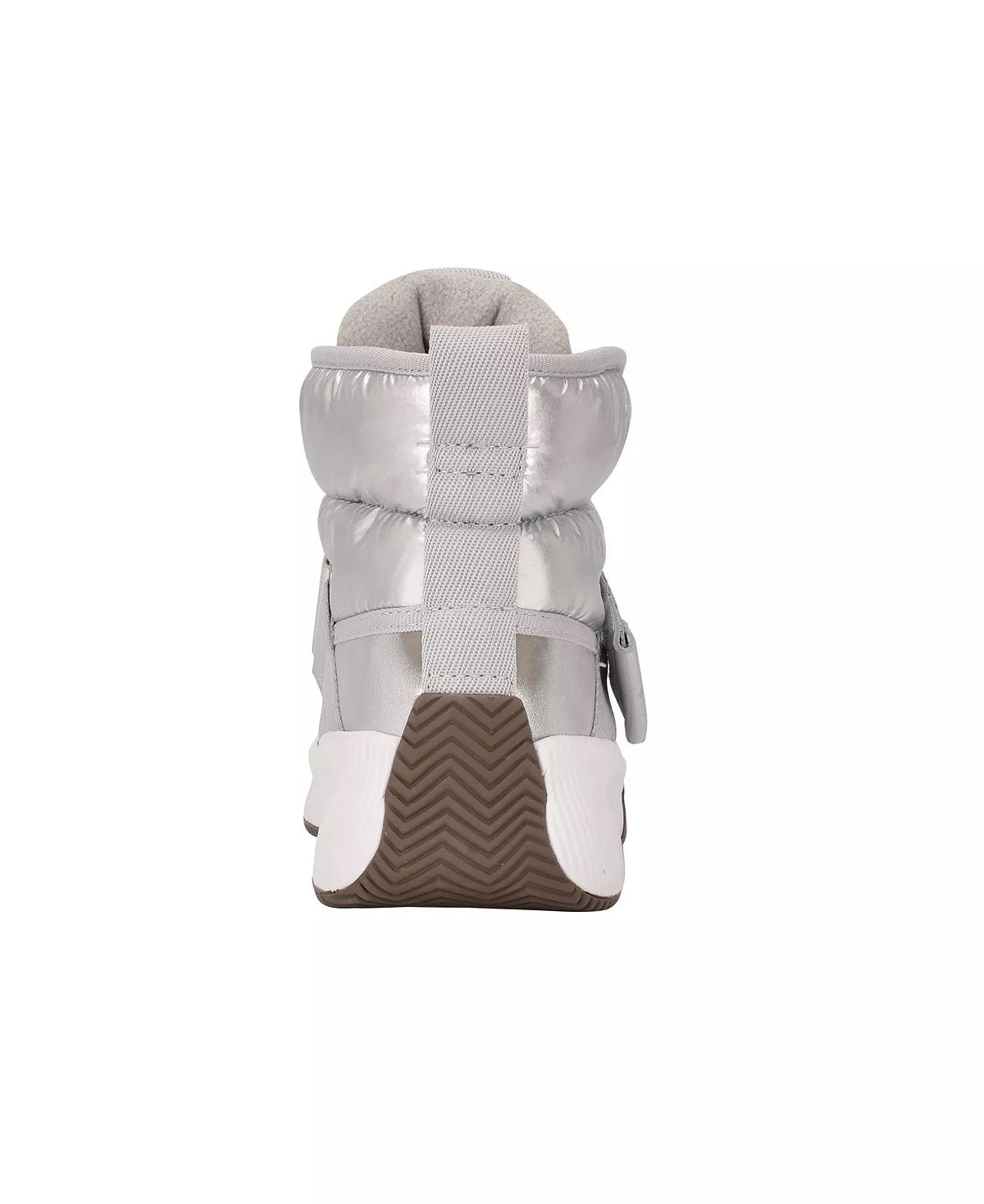 Tênis Calvin Klein Mabon Cano Alto Feminino Cinza Tamanho 9 M