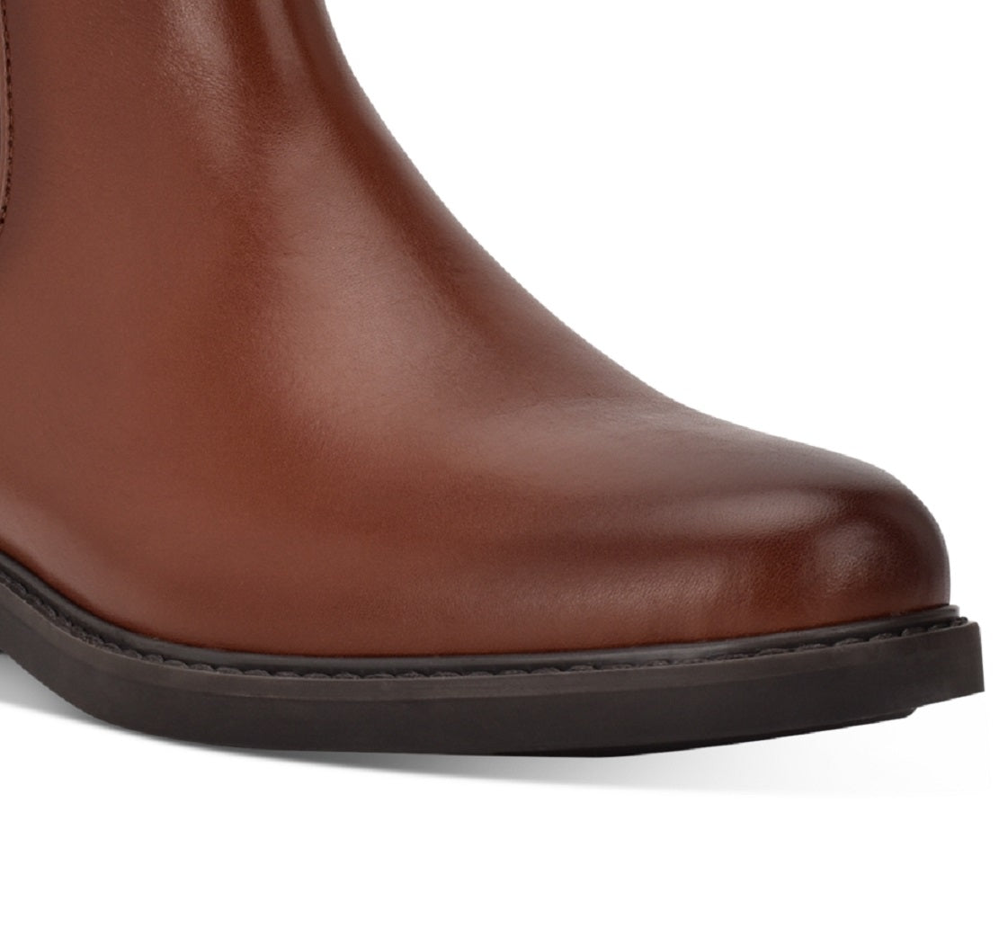 Calvin Klein Fenwick Chelsea Boot Masculino Marrom Tamanho 8 M