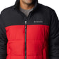 Jaqueta Columbia Pike Lake impermeável masculina vermelha tamanho XX-G