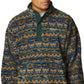 Jaqueta Columbia Rugged Ridge Geo Print Fleece Masculina Verde Tamanho X-G