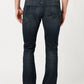 Calça jeans masculina Buffalo David Bitton Boot King Slim Stretch azul tamanho 32