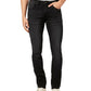 Calça jeans masculina Buffalo David Bitton Slim Five Pockets, preta, tamanho 34/32