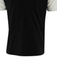 Camiseta masculina com logotipo da equipe Caterpillar, preta, tamanho médio