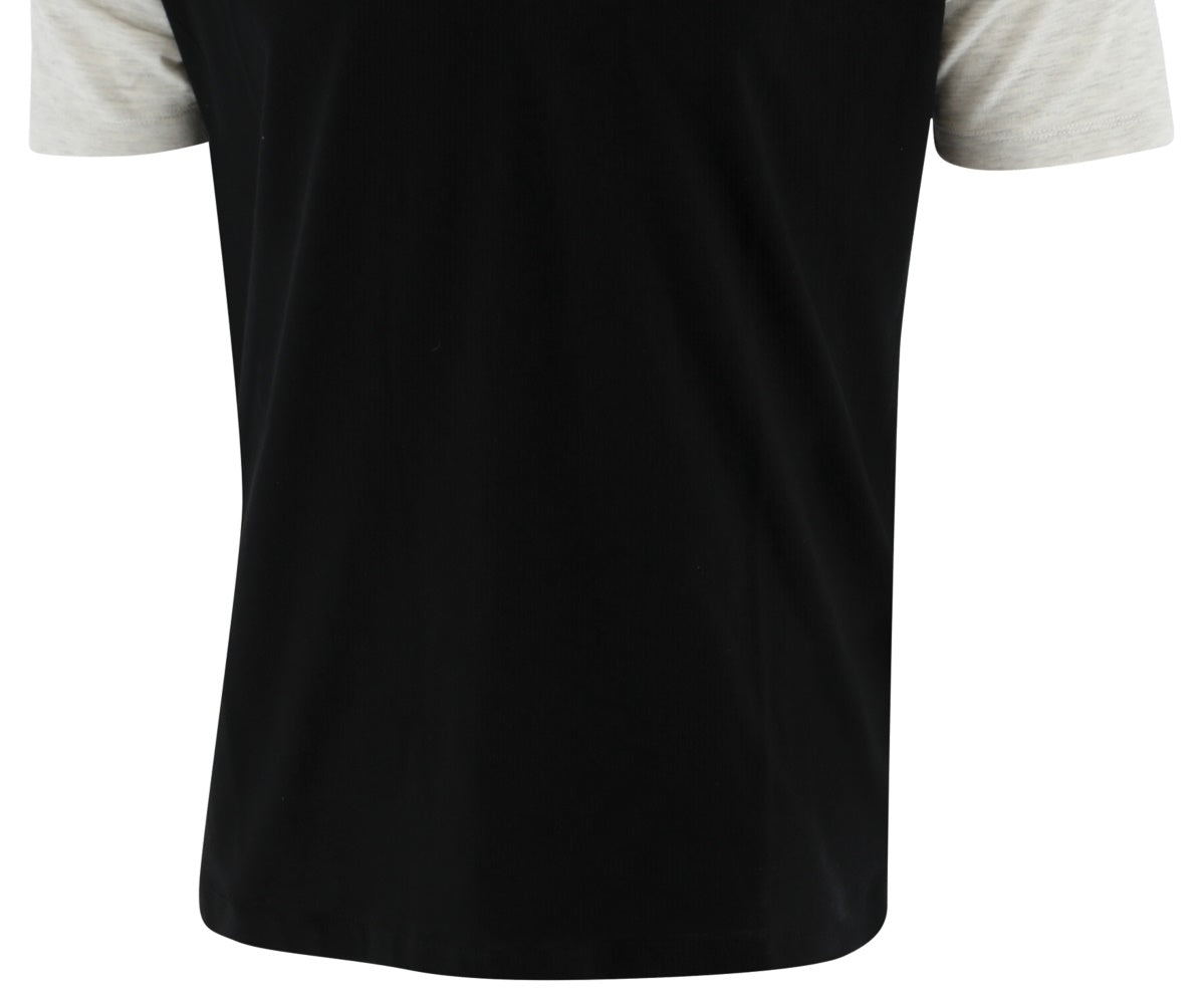 Camiseta masculina com logotipo da Caterpillar, preta, tamanho extragrande
