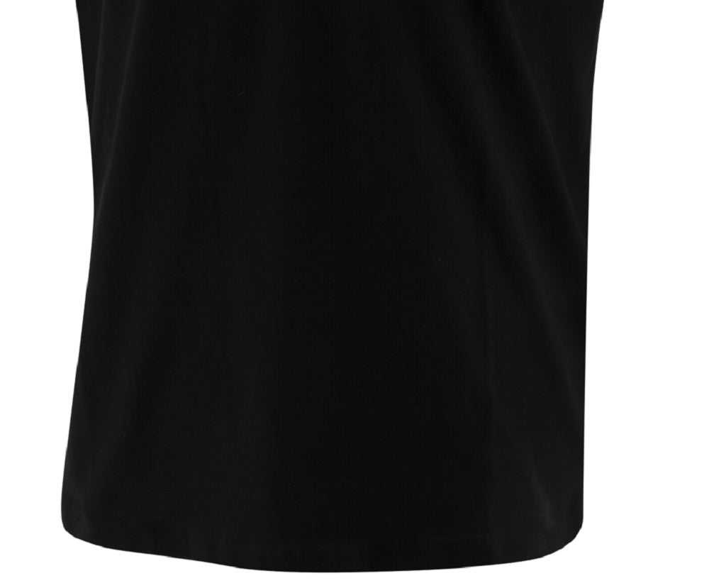 Camiseta masculina com logotipo da equipe Caterpillar, preta, tamanho XX-G