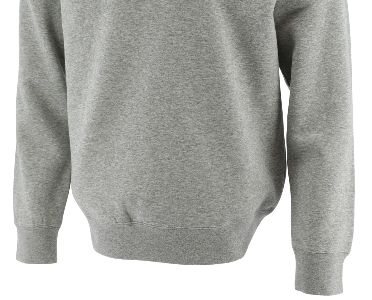 Moletom com estampa de logotipo da Caterpillar Foundation para homens, cinza, tamanho pequeno