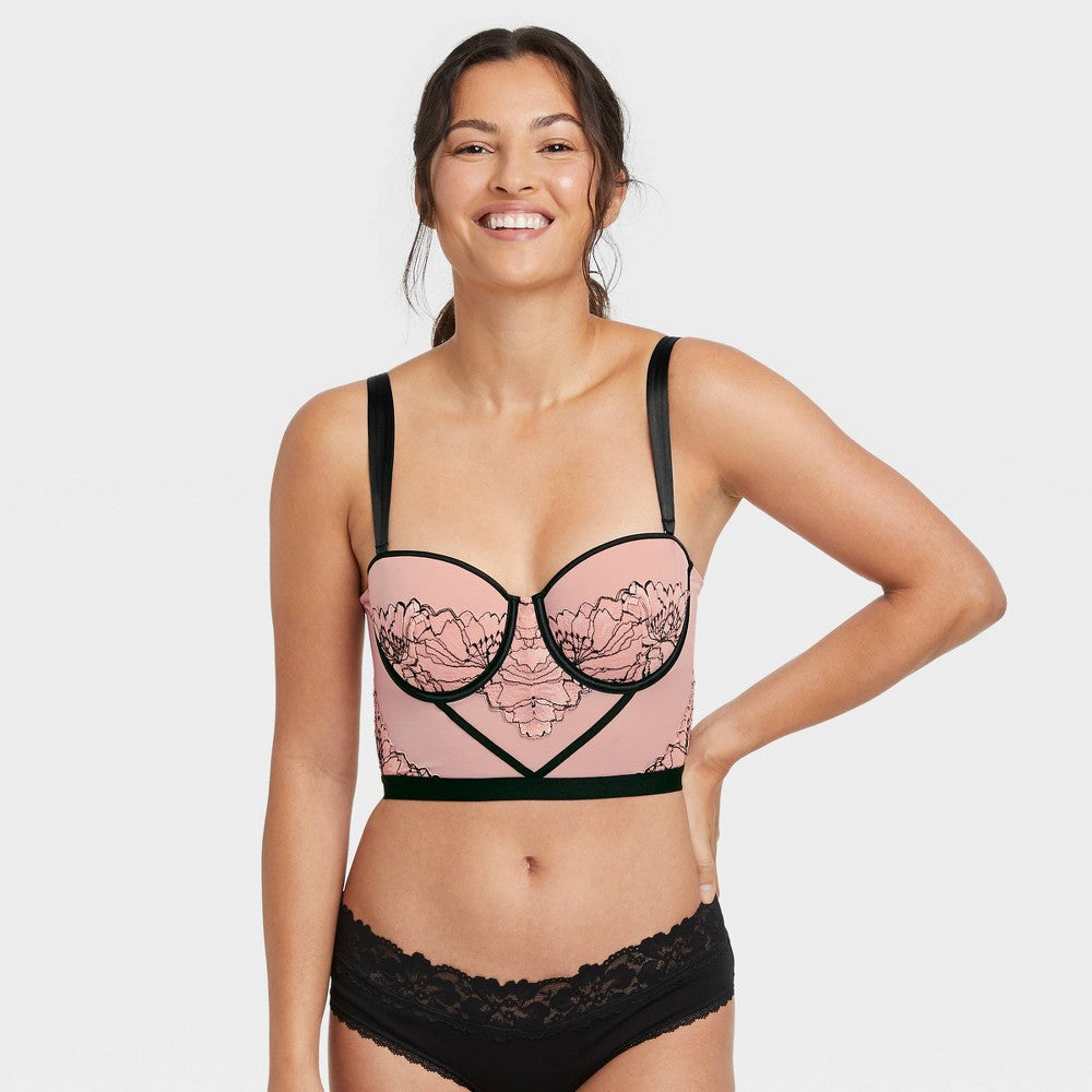 Sutiã corpete feminino Auden Rose tamanho XL