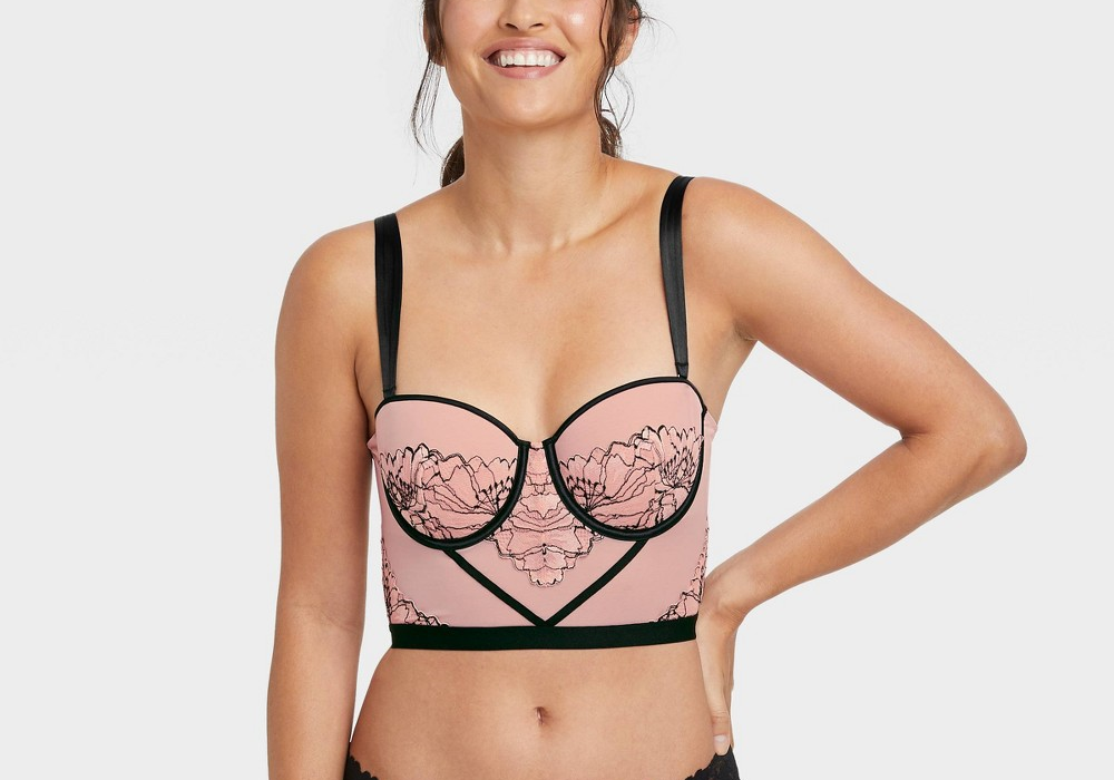 Sutiã corpete feminino Auden Rose tamanho XL