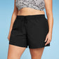 Shorts de banho feminino Kona Sol preto tamanho 3X