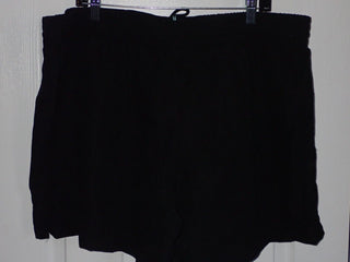 Shorts de banho feminino Kona Sol preto tamanho 3X