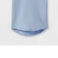 Camiseta de manga curta de malha lisa Cat &amp; Jack para meninas, azul claro, 3T